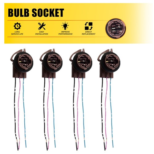 4pcs 3157 bulb socket - 4pcs,