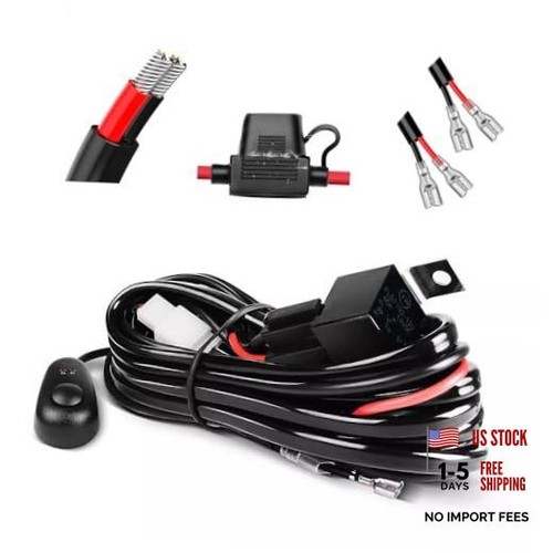 Led light bar wiring harness - led,